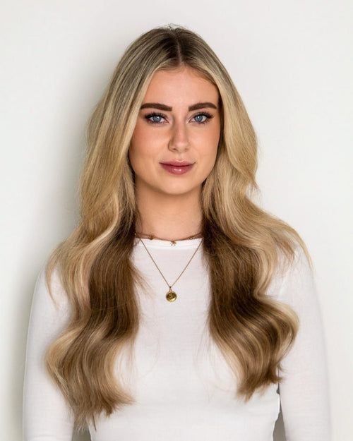 Flawless Hair XXS Weft haarextensions handgemaakt Nederland XXS Weft extensions volume en lengte natuurlijk haar Haarextensions weft methode voor fijn haar Flawless Hair
