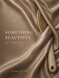 Flawless Hair® Self-Cleaning Brush