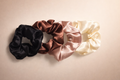 Flawless Satin Scrunchies groot – 4-pack